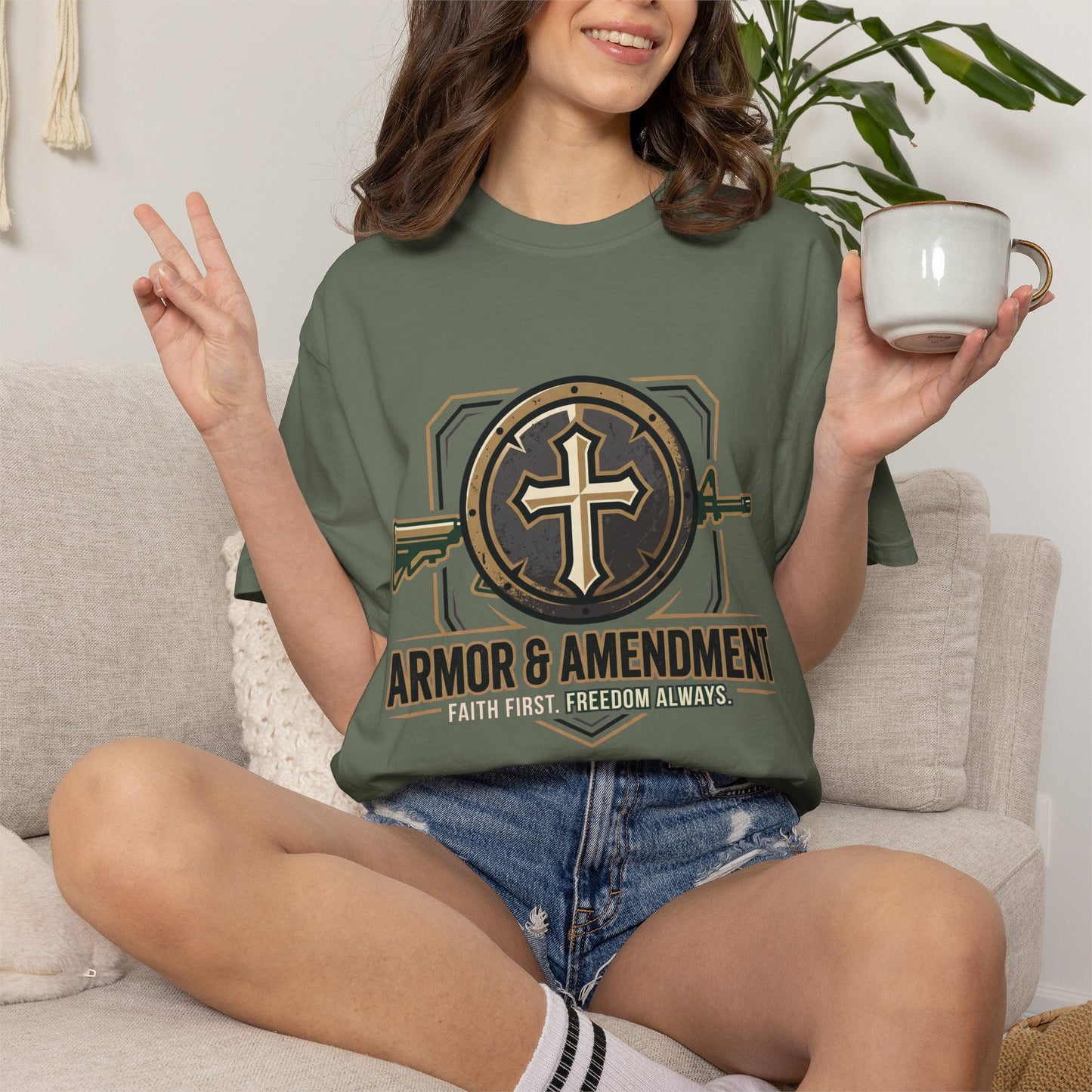 Armor & Amendment Premium Tee
