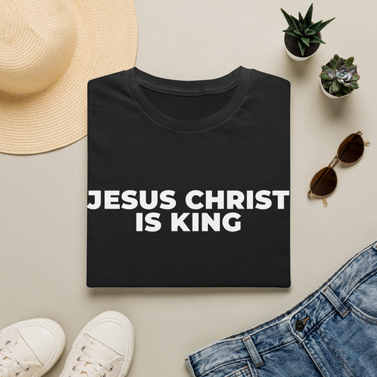 Jesus Christ Is King T-Shirt — Bold Christian Faith Tee