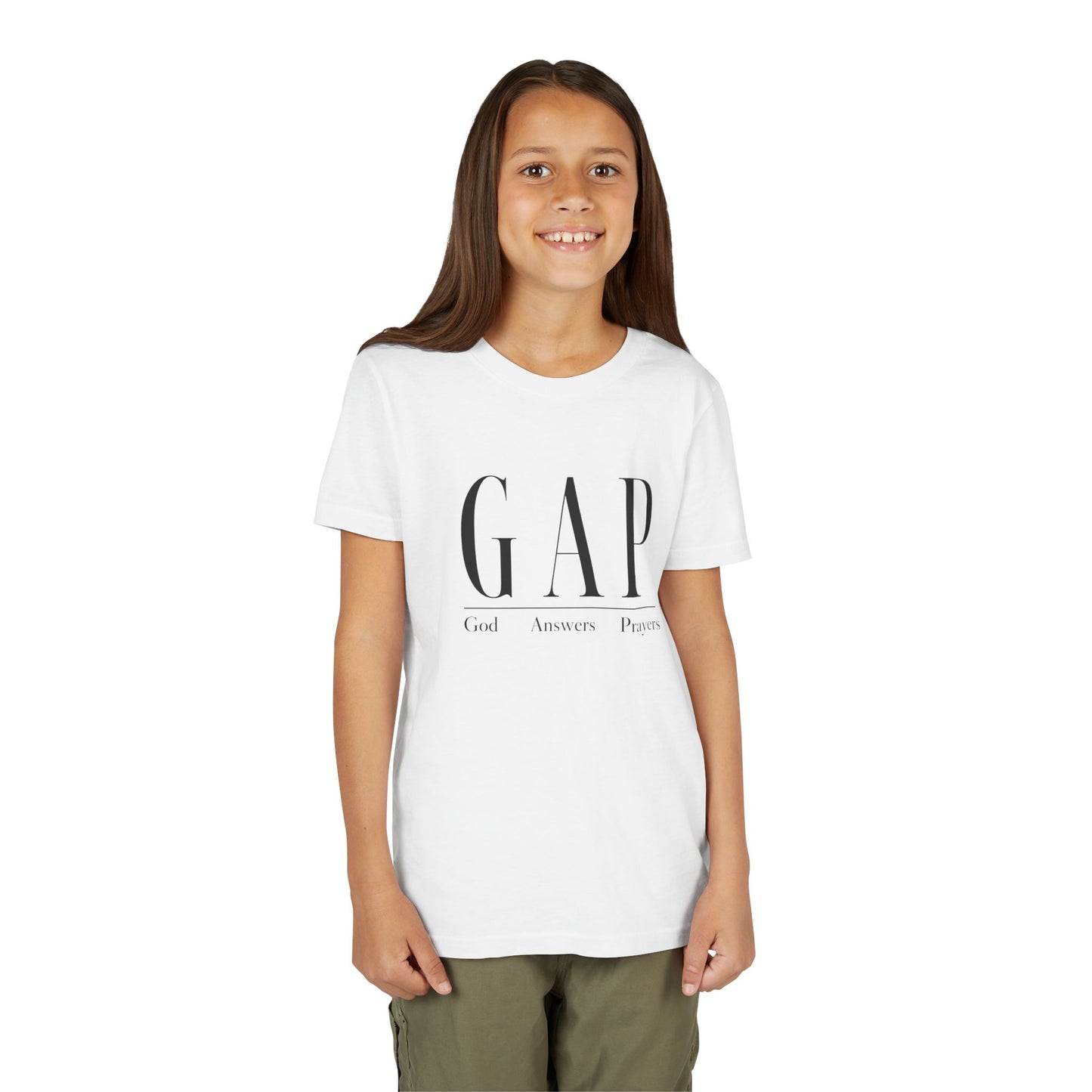 Youth Tee - GAP (God Answers Prayers) Christian T-Shirts