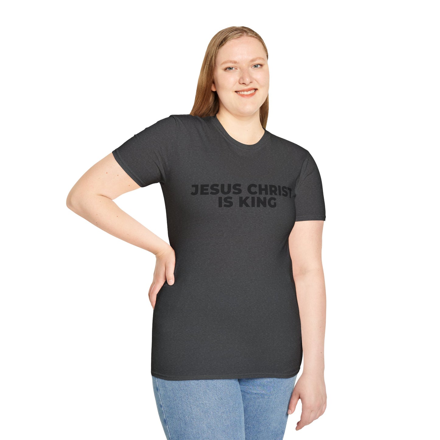Jesus Christ Is King T-Shirt — Christian Faith Tee