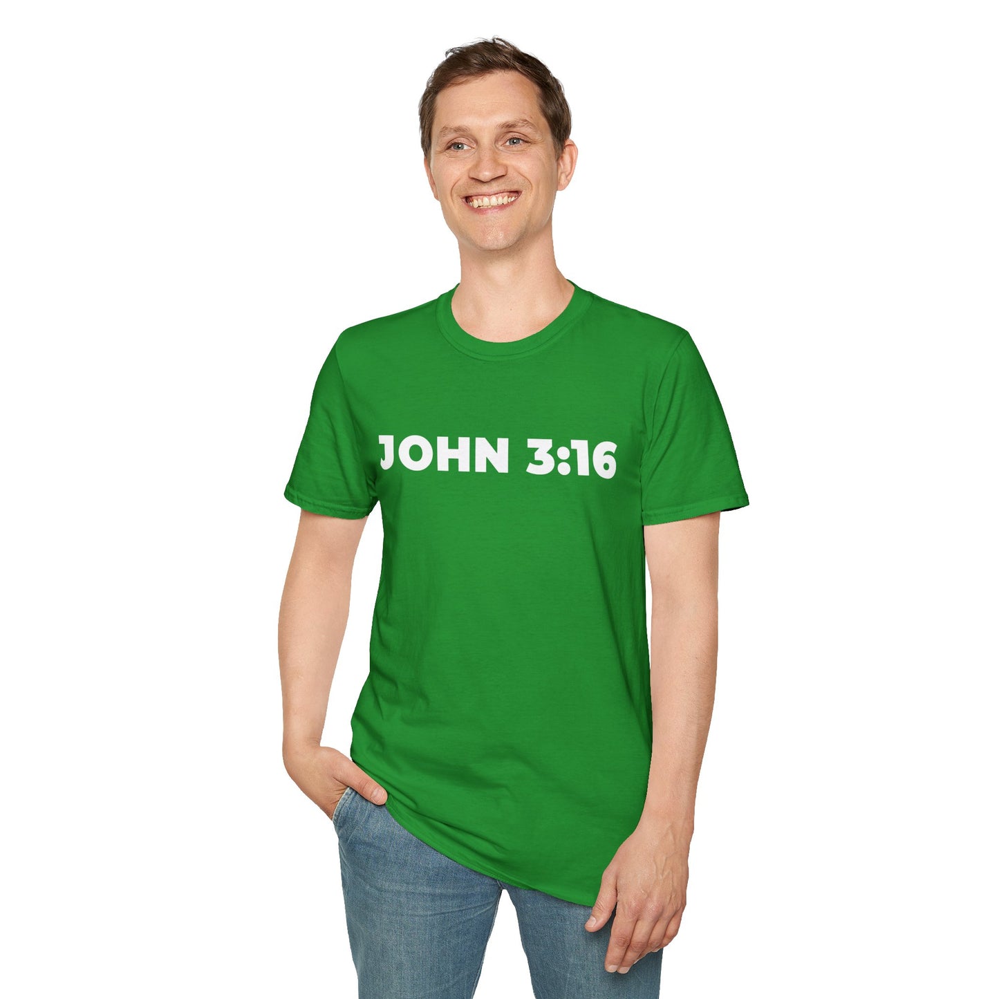 JOHN 3:16 Inspirational Christian T-Shirt