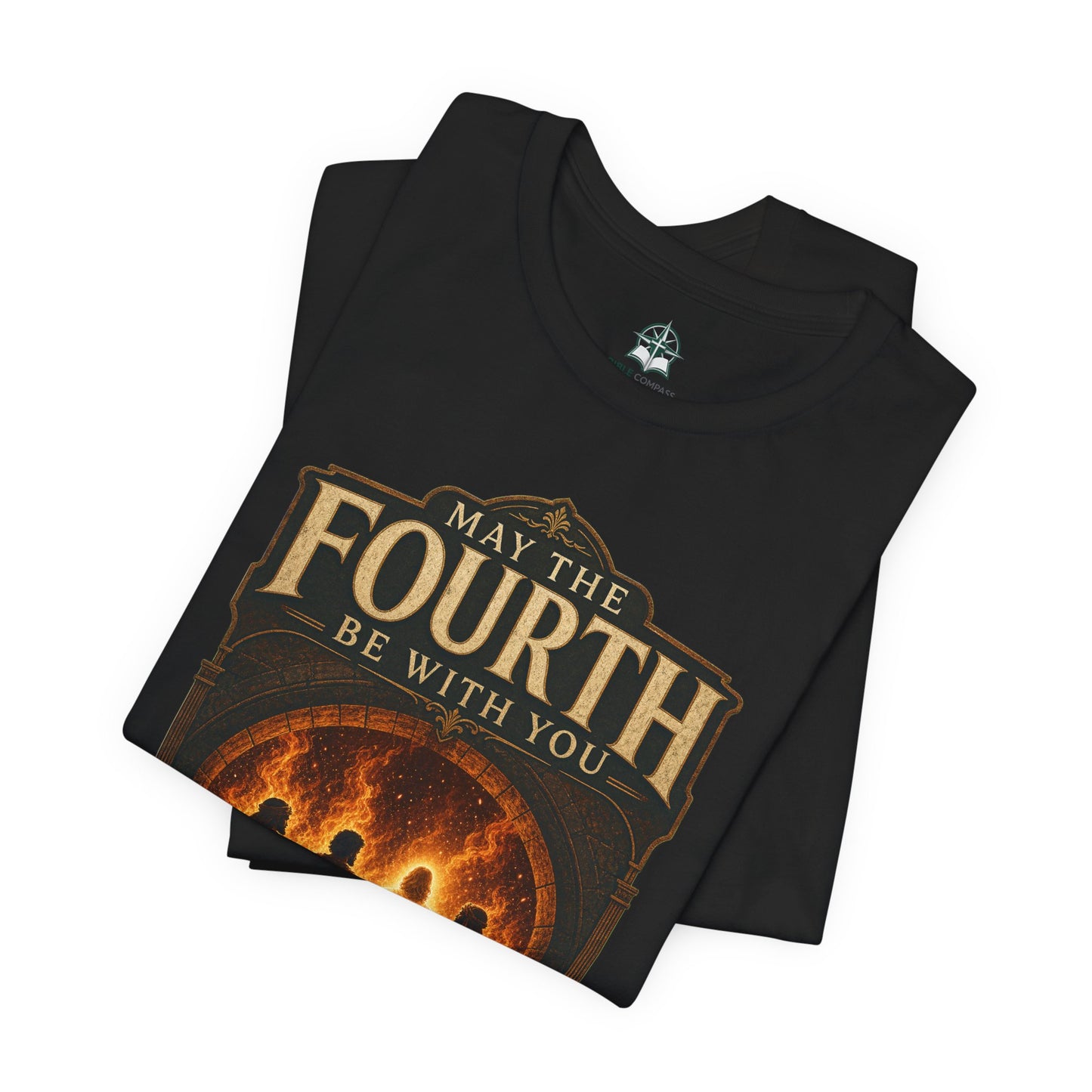 May the Fourth Be With You Tee — Daniel 3:17 Christian T-Shirt