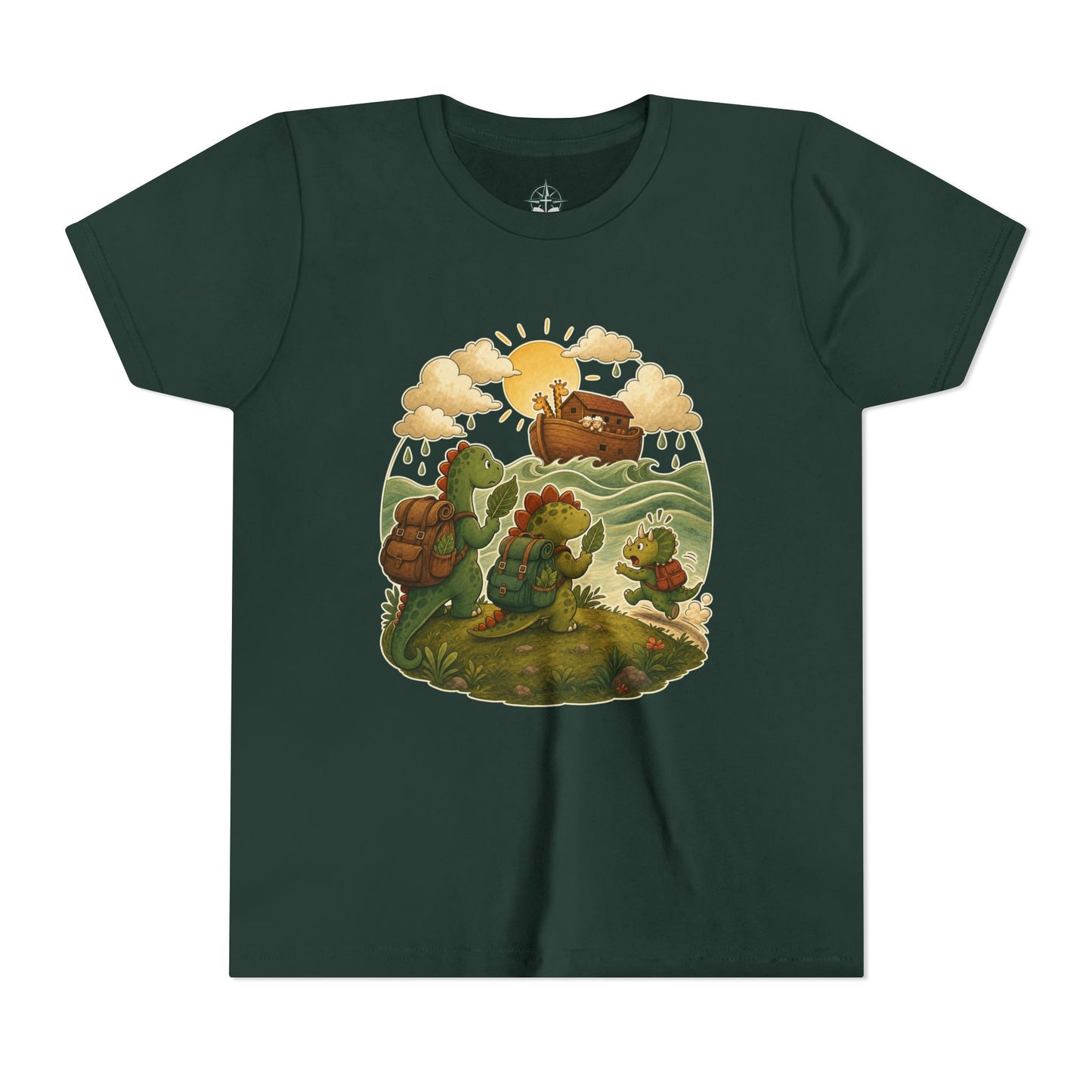 Kids Dinosaur Noah's Ark T-Shirt