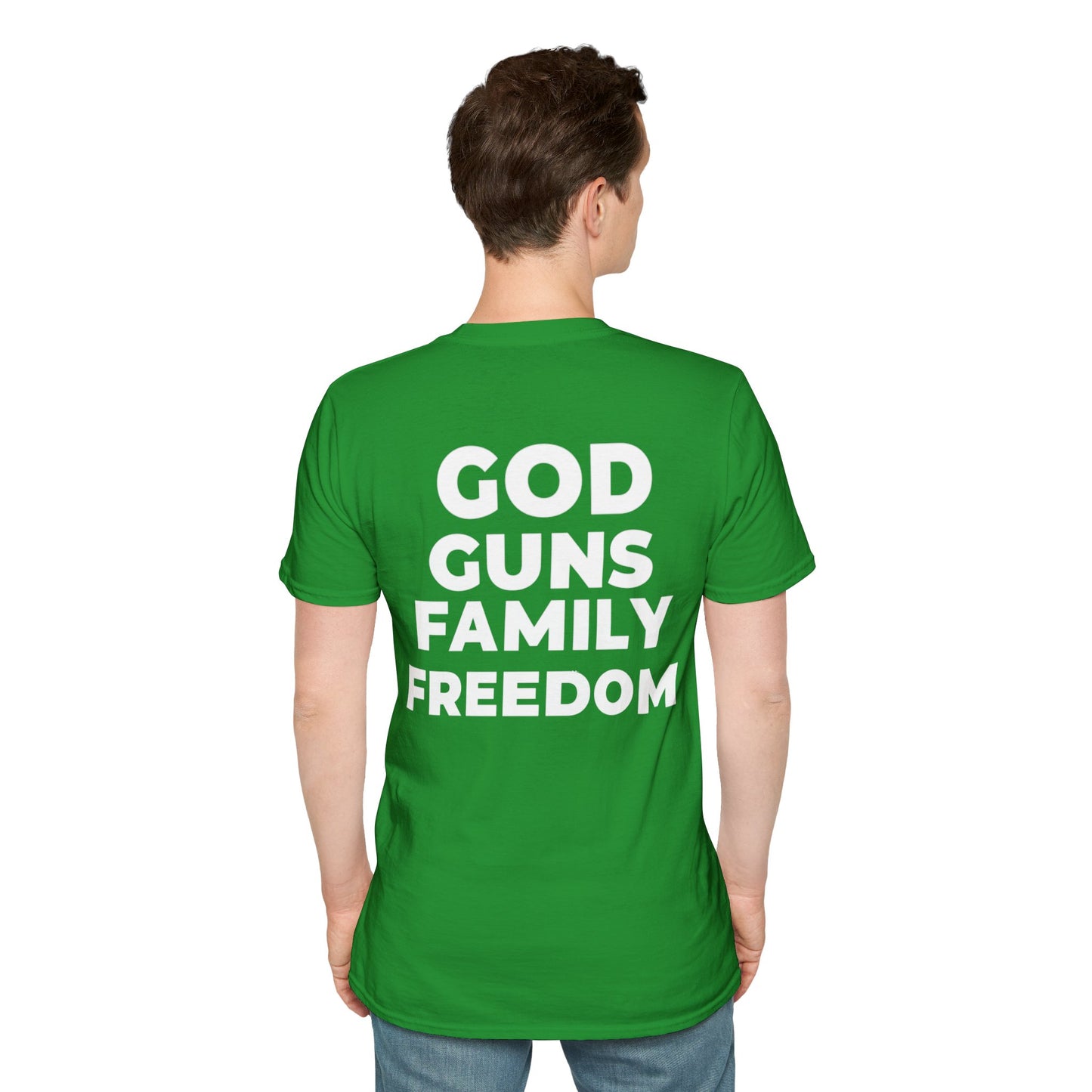 GOD BLESS AMERICA | GOD, GUNS, FAMILY, FREEDOM T-SHIRT