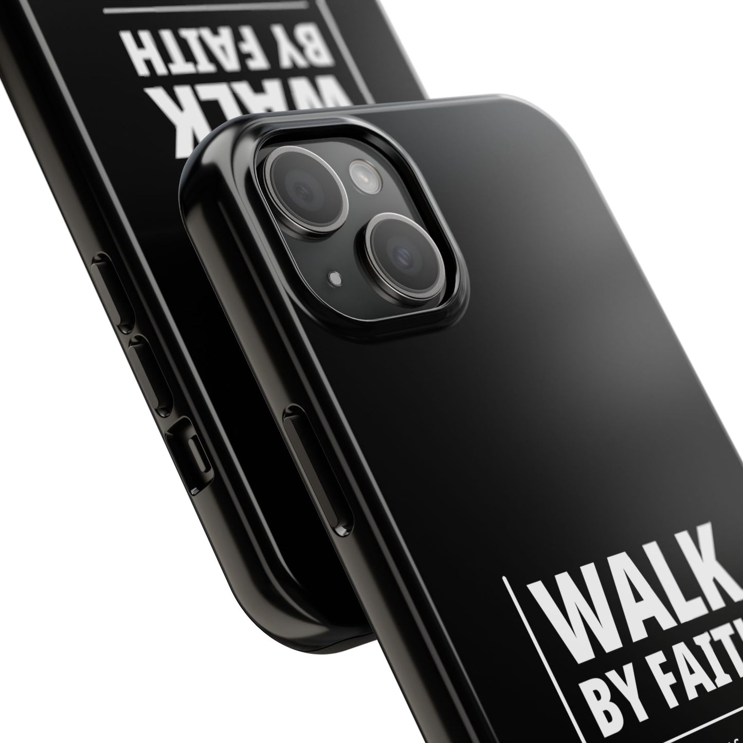 Walk by Faith Tough Phone Case — 2 Corinthians 5:7 Christian Phone Cover