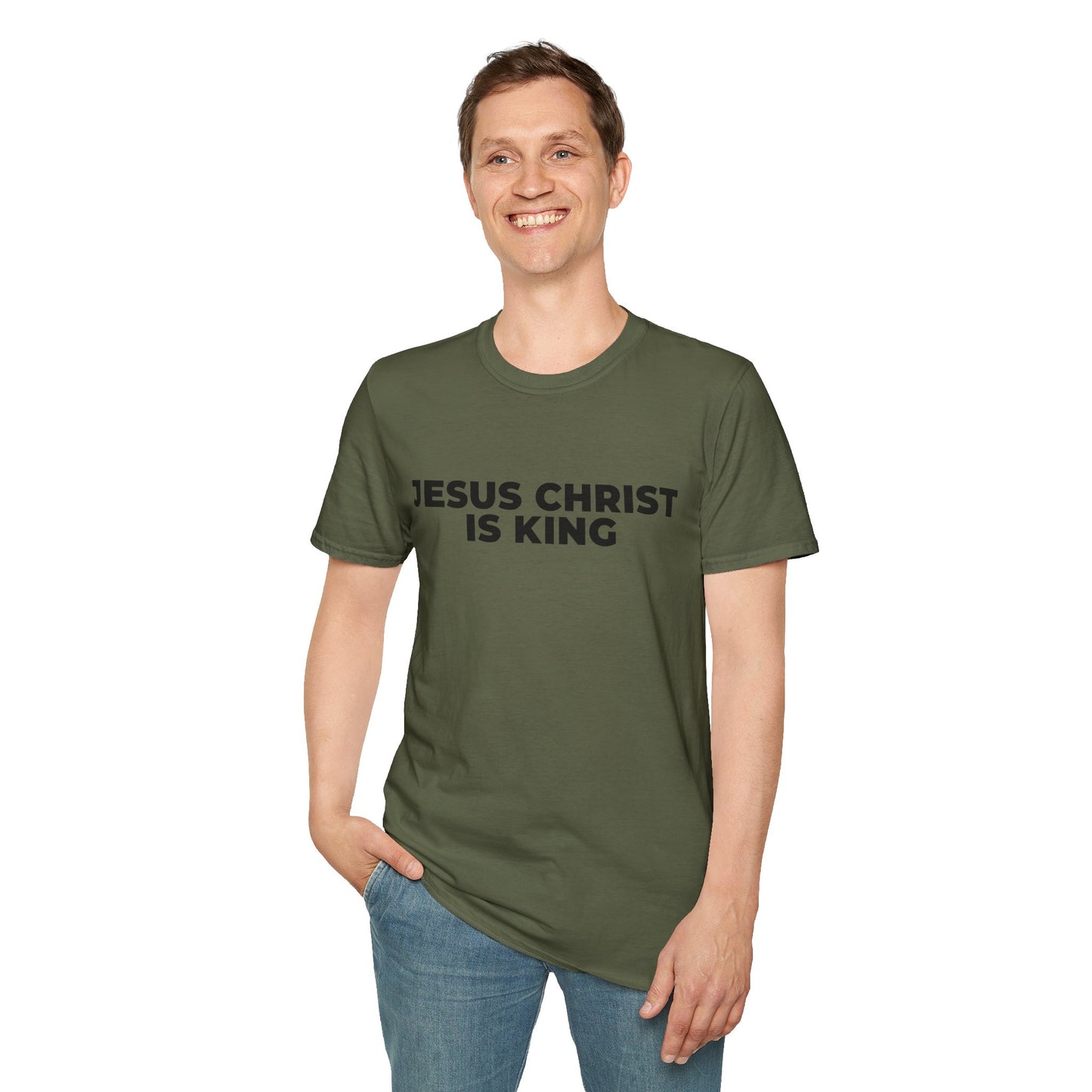 Jesus Christ Is King T-Shirt — Christian Faith Tee