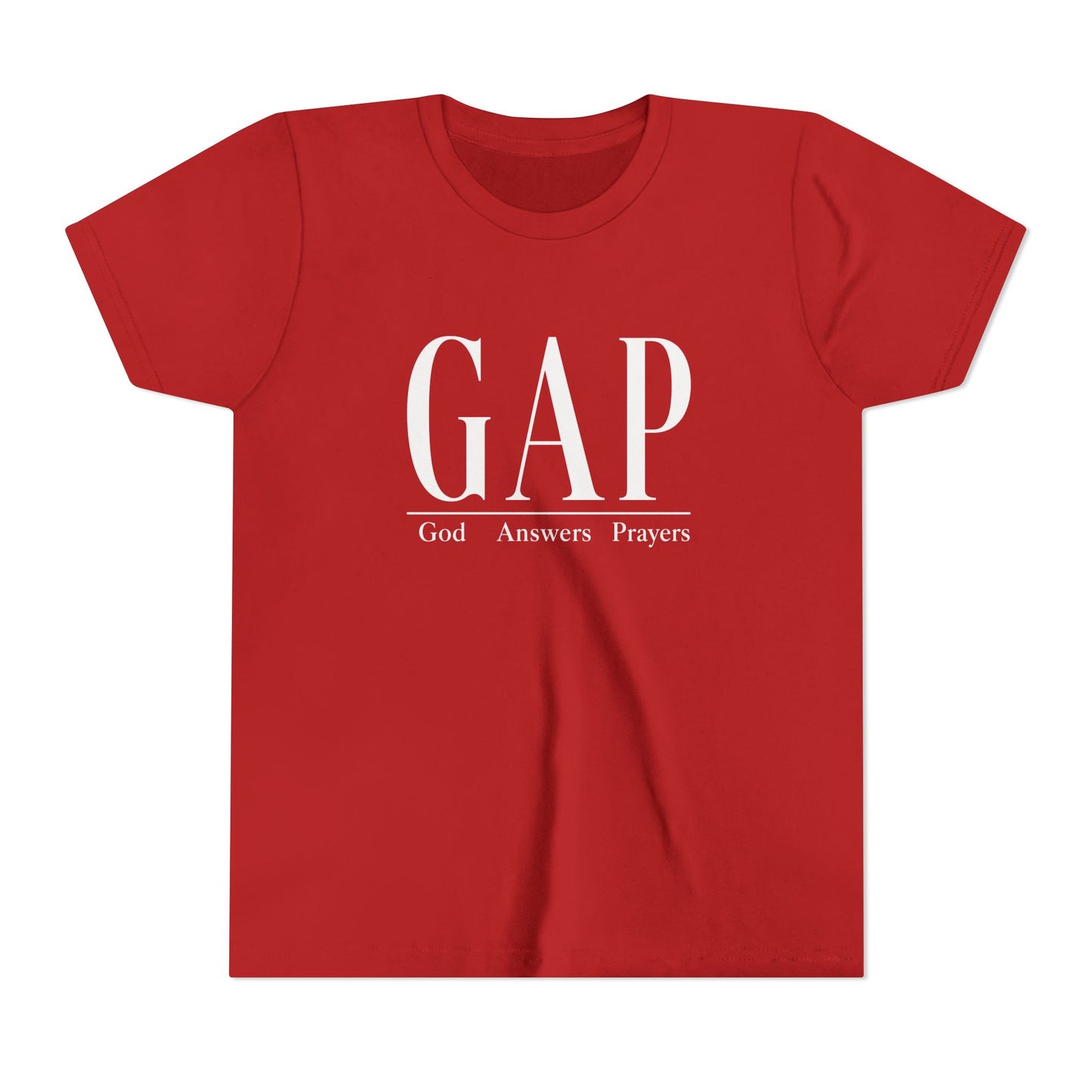 Youth Tee - GAP (God Answers Prayers) Christian T-Shirts