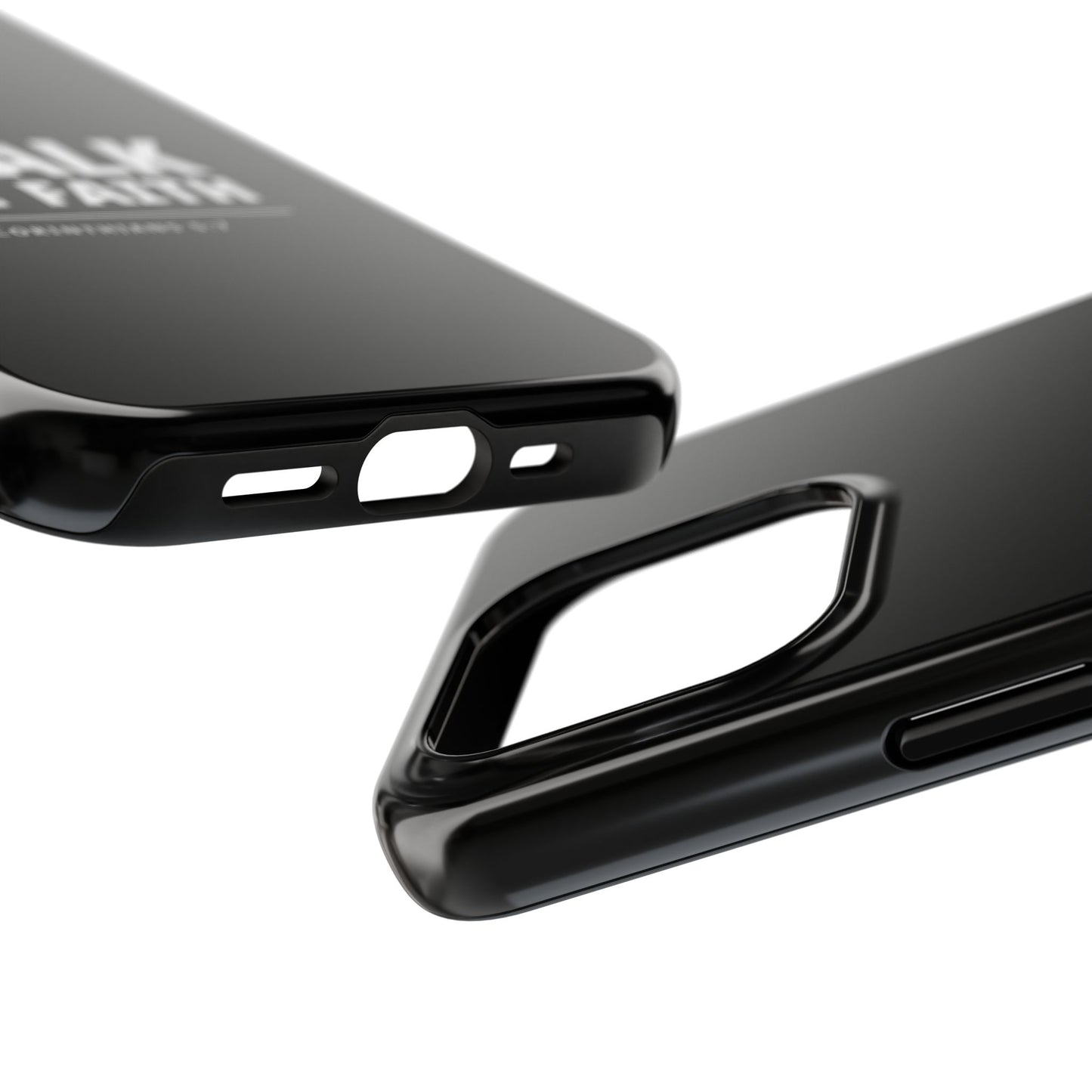 Walk by Faith Tough Phone Case — 2 Corinthians 5:7 Christian Phone Cover