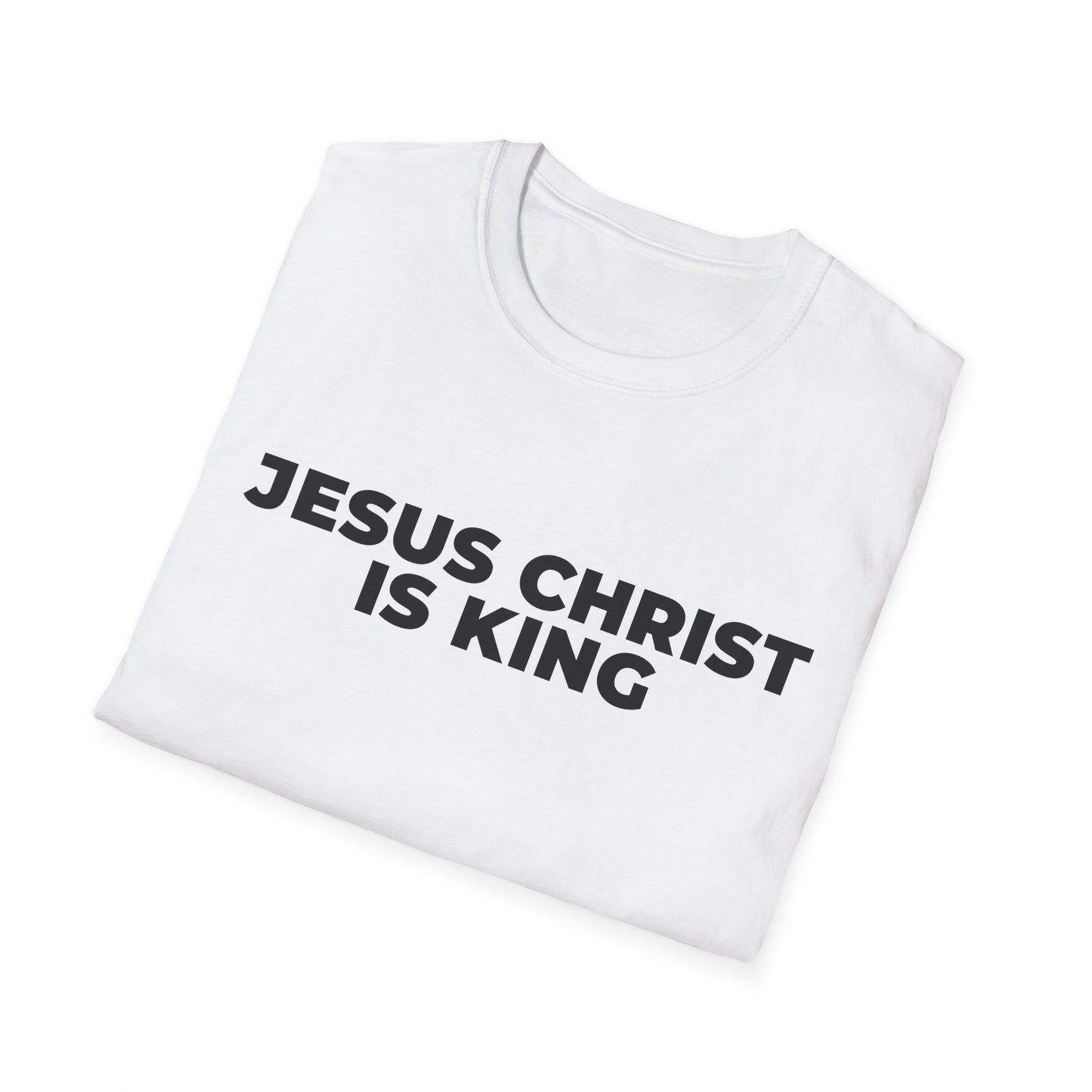 Jesus Christ Is King T-Shirt — Christian Faith Tee