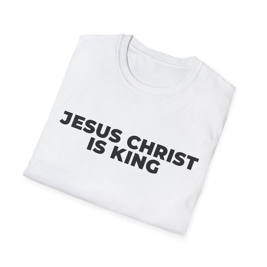 Jesus Christ Is King T-Shirt — Christian Faith Tee