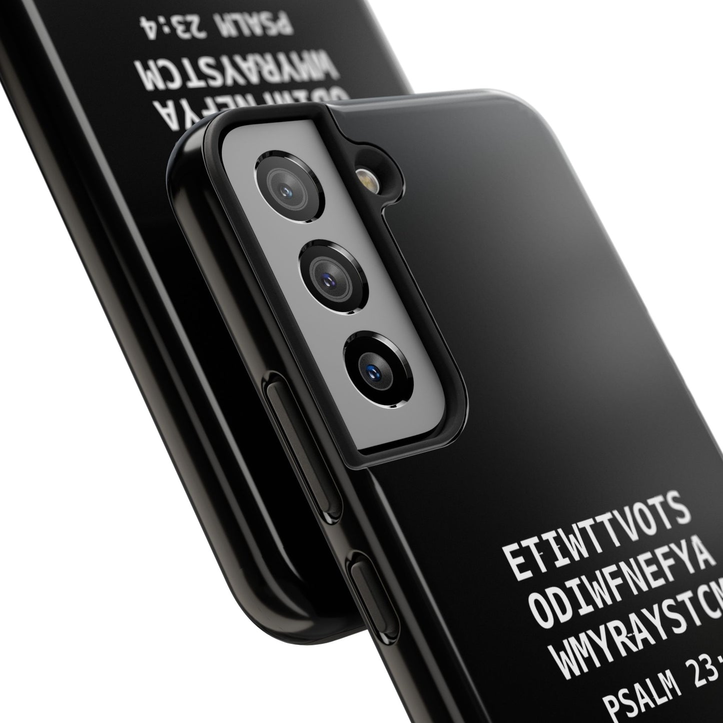 Tough Phone Case — Psalm 23:4 (First letter of every word of Psalm 23:4)