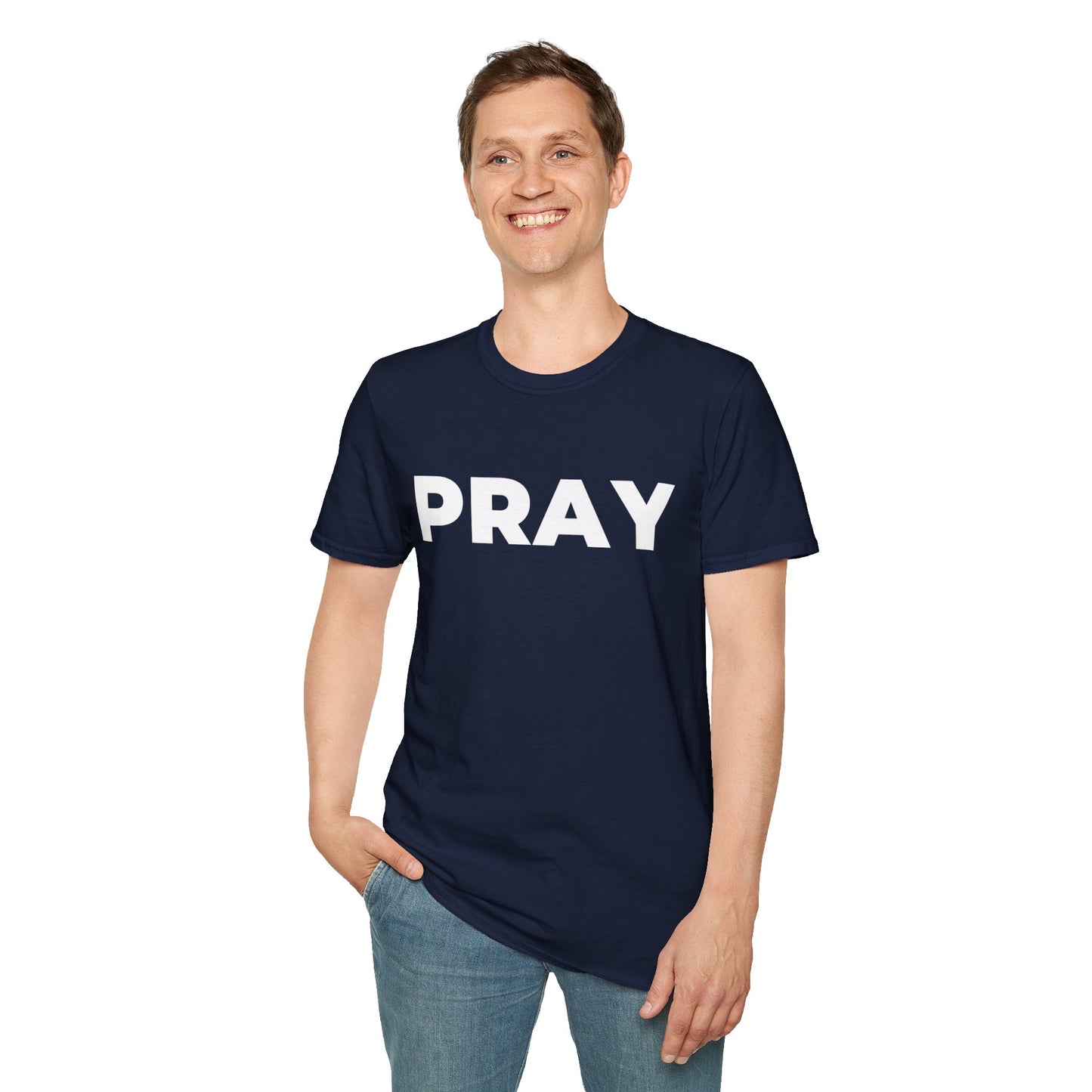 "PRAY" Inspirational Christian T-Shirt